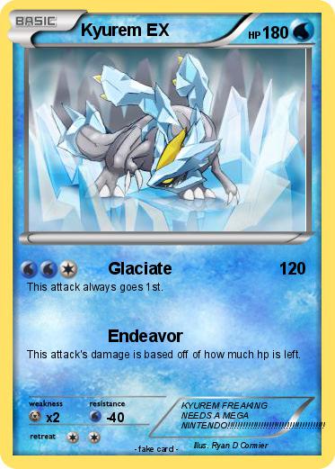 Pokemon Kyurem EX