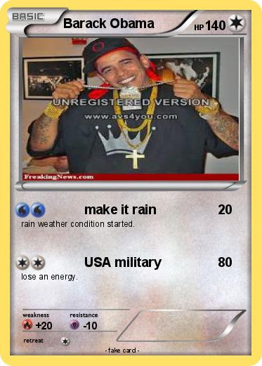 Pokemon Barack Obama