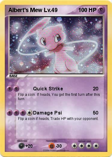 Pokemon Albert's Mew Lv.49