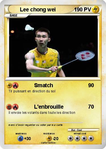 Pokemon Lee chong wei