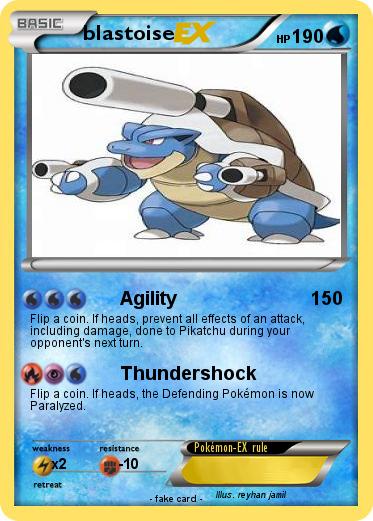 Pokemon blastoise