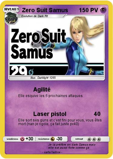Pokemon Zero Suit Samus