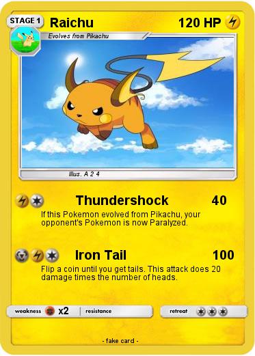 Pokemon Raichu
