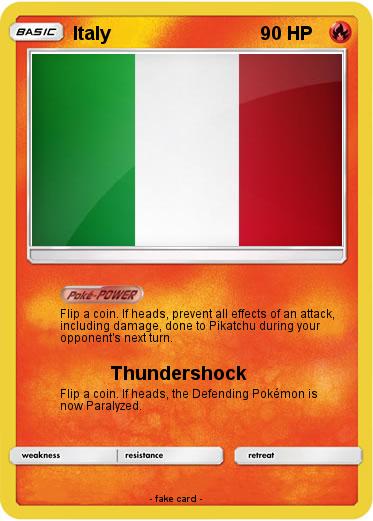 Pokemon Italy