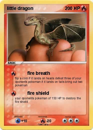 Pokemon little dragon