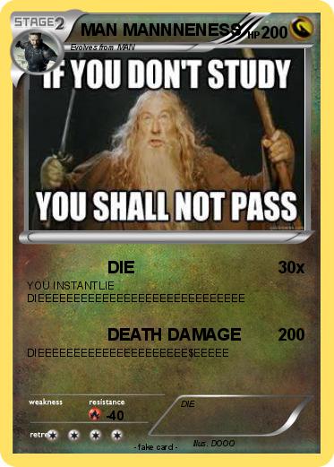 Pokemon MAN MANNNENESS