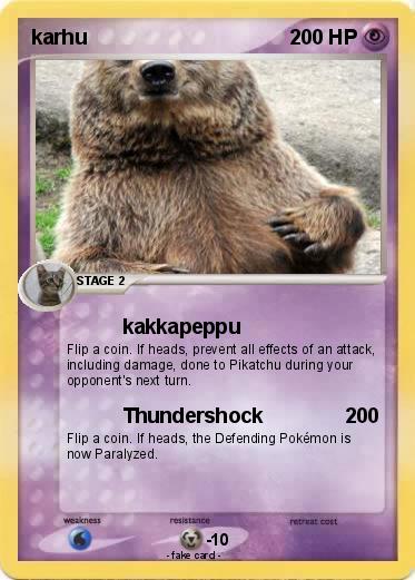 Pokemon karhu