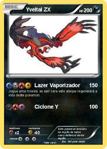 Pokemon Yveltal ZX
