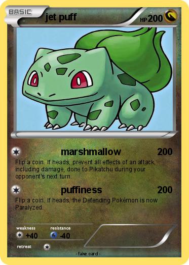 Pokemon jet puff