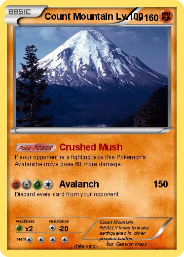 Pokemon Count Mountain Lv.100