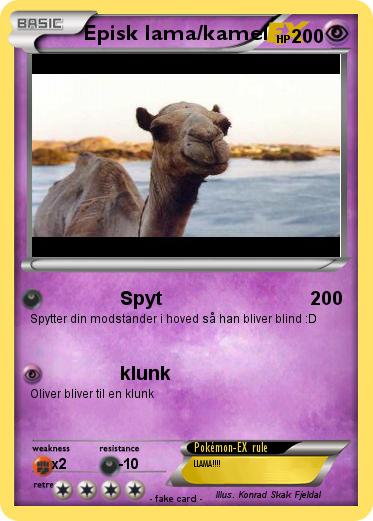 Pokemon Episk lama/kamel