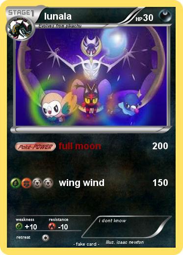 Pokemon lunala