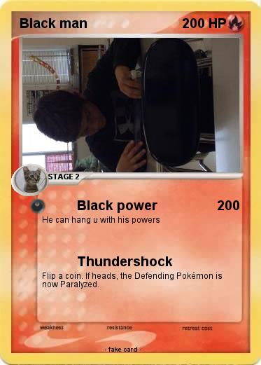 Pokemon Black man