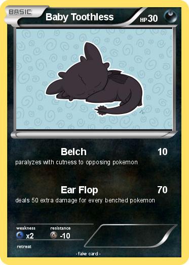 Pokemon Baby Toothless