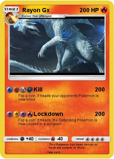 Pokemon Rayon Gx