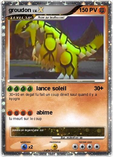 Pokemon groudon