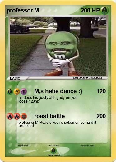 Pokemon professor.M