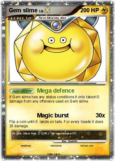 Pokemon Gem slime