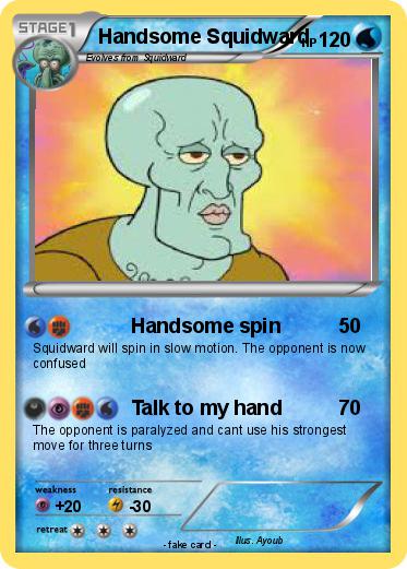 Pokemon Handsome Squidward