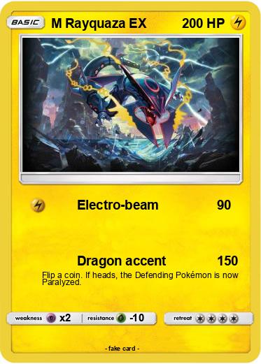 Pokemon M Rayquaza EX