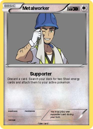 Pokemon Metalworker              ||||||||||