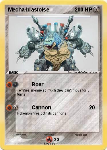 Pokemon Mecha-blastoise