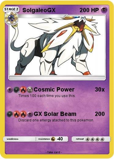 Pokemon SolgaleoGX