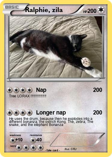 Pokemon Ralphie, zila