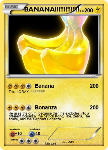 Pokemon BANANA!!!!!!!!!!!!!!