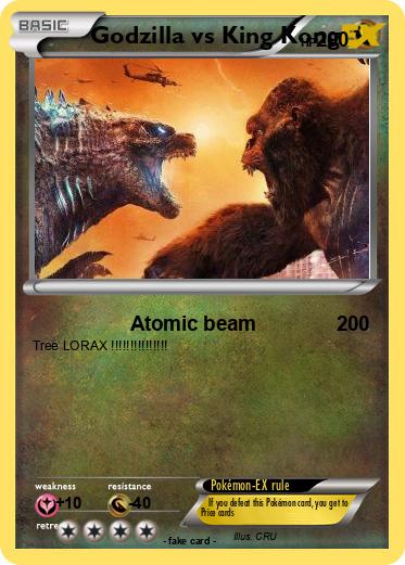 Pokemon Godzilla vs King Kong