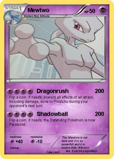 Pokemon Mewtwo