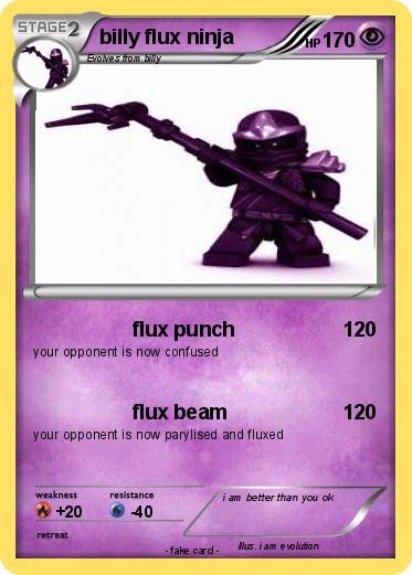 Pokemon billy flux ninja