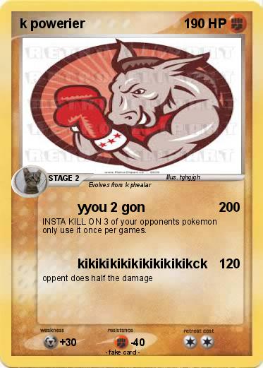 Pokemon k powerier