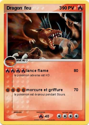 Pokemon Dragon  feu                       3