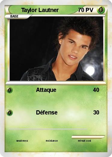 Pokemon Taylor Lautner