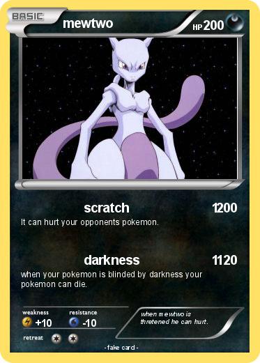 Pokemon mewtwo