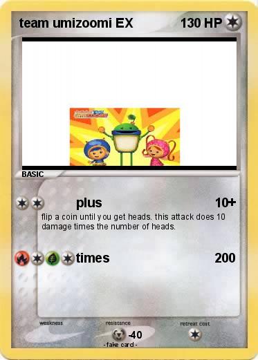 Pokemon team umizoomi EX