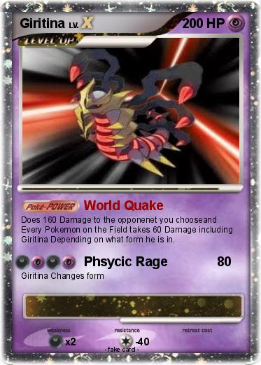 Pokemon Giritina
