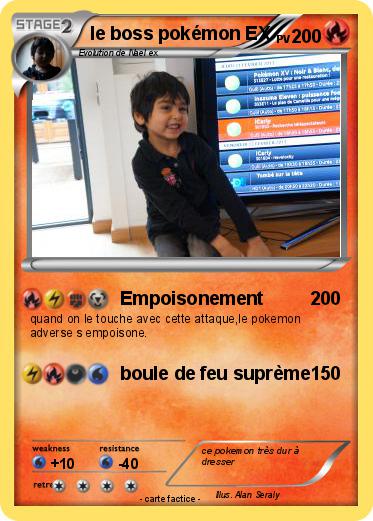 Pokemon le boss pokémon EX