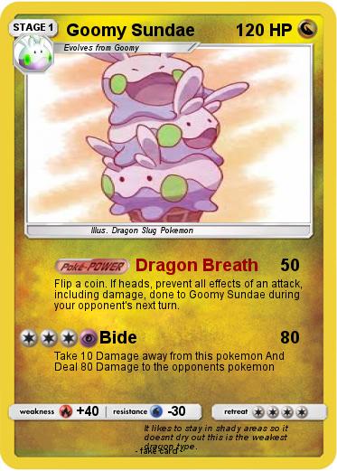 Pokemon Goomy Sundae