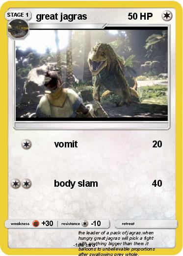 Pokemon great jagras