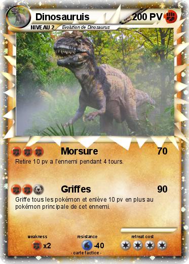 Pokemon Dinosauruis