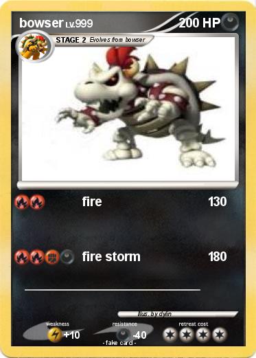 Pokemon bowser