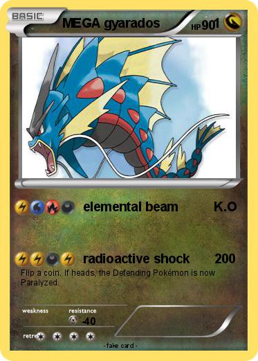 Pokemon MEGA gyarados               1
