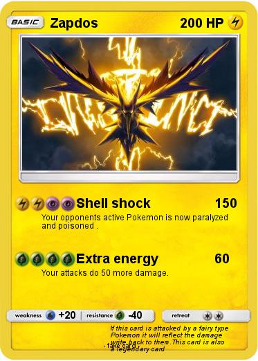 Pokemon Zapdos