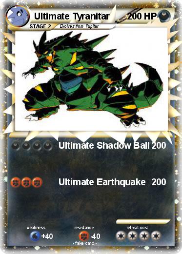 Pokemon Ultimate Tyranitar