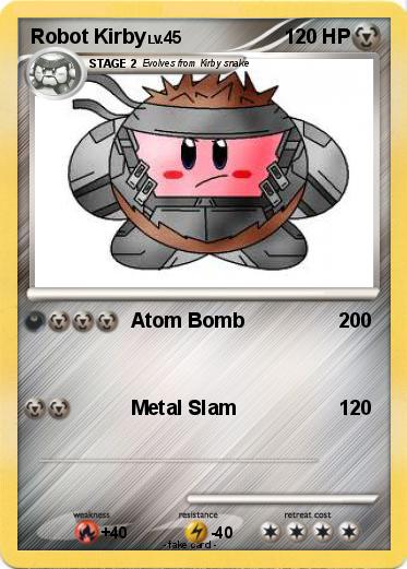 Pokemon Robot Kirby