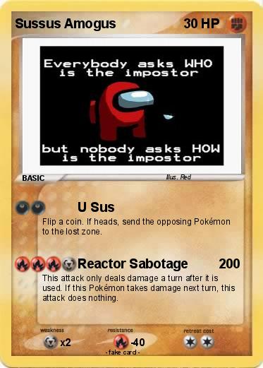 Pokemon Sussus Amogus
