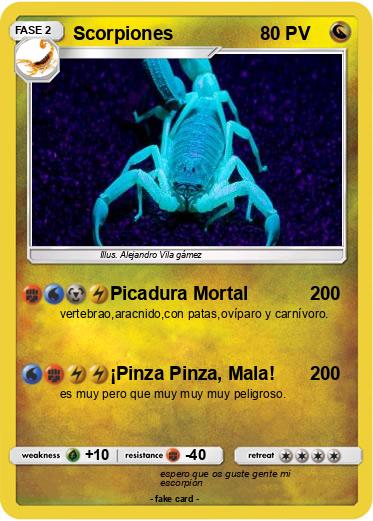 Pokemon Scorpiones