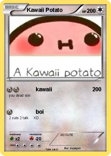 Pokemon Kawaii Potato